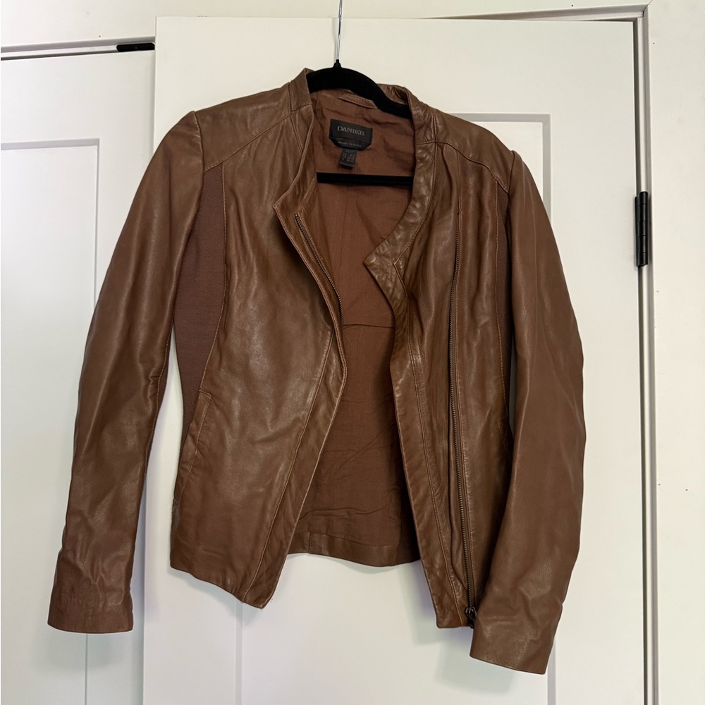 Danier brown Leather Jacket